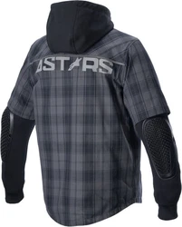 Alpinestars Motorradjacke MO.ST.EQ Tartan Hemd Dunkelblau/Schwarz/Hellgrau/Blau/Dunkelgrau/Grau