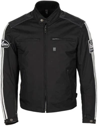Helstons Motorradjacke Ace Schwarz/Weiß/Grau