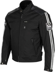 Helstons Motorradjacke Ace Schwarz/Weiß/Grau