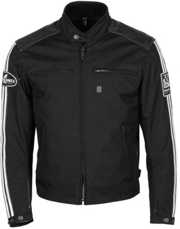 Helstons Motorradjacke Ace Schwarz/Weiß/Grau