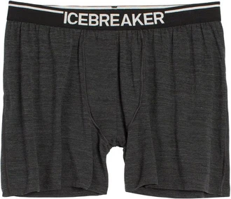 Icebreaker Boxershorts Anatomica JET HTHR/SCHWARZ
