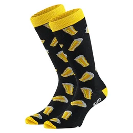 Socken witzige SOCKEN in origineller Verpackung originell verpackt, Bierdose, Burgerkarton, Kaffeebecher uvm