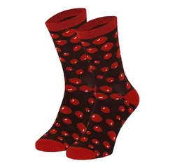 Apollo Socken in origineller Verpackung Rot/Dunkelrot