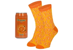 Apollo Socken FAST FOOD Orange