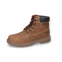 Dockers by Gerli Herren Combat Boots Braun/Beige/Dunkelbraun
