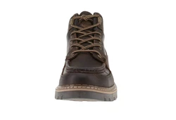 Dockers by Gerli Stiefel Schnürboots (45NB016-400) Dunkelbraun/Braun/Schwarz