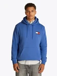 Tommy Jeans Sweatshirt TJM REG ESSENTIAL FLAG HOOD EXT Blau/Hellblau
