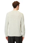 Marc O'Polo Rundhalspullover Khaki/Grau/Beige