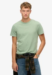 Superdry Rundhalsshirt CLASSIC ESSENTIAL TEE Grün/Hellgrün/Khaki