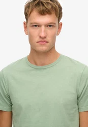 Superdry Rundhalsshirt CLASSIC ESSENTIAL TEE Grün/Hellgrün/Khaki