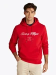 TOMMY HILFIGER Sweatshirt Dunkelrot/Rot/Grün