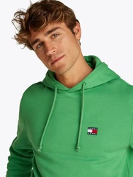 Tommy Jeans Hoodie TJM REG BADGE HOODIE EXT Grün/Neonfarben/Hellgrün
