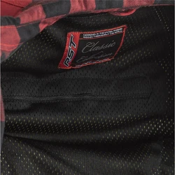 RST Motorradjacke Lumberjack Hemd Rot
