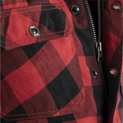 RST Motorradjacke Lumberjack Hemd Rot