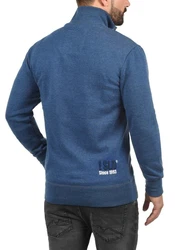 !Solid BennTrack Herren Sweatjacke Cardigan Ohne Kapuze Mit Reißverschluss Stehkragen 