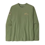 Patagonia LW Unity Fitz Wildrise Crew Sweater Dunkelgrün