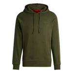 HUGO Hoodie Tonal Logo Dunkelgrün