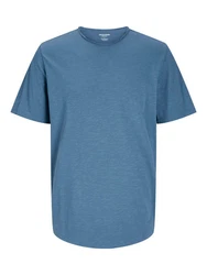 JACK & JONES T-Shirt 'Basher' Blau/Grau/Hellblau