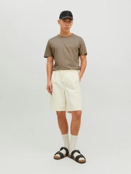 JACK & JONES T-Shirt 'Basher' Khaki/Dunkelgrün
