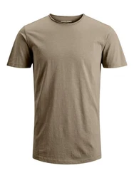 JACK & JONES T-Shirt 'Basher' Khaki/Dunkelgrün