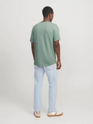 JACK & JONES T-Shirt 'Basher' Grün/Dunkelgrün