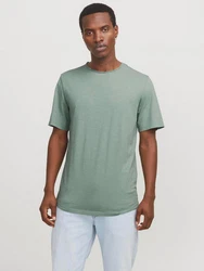 JACK & JONES T-Shirt 'Basher' Grün/Dunkelgrün