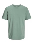 JACK & JONES T-Shirt 'Basher' Grün/Dunkelgrün