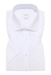 Eterna Businesshemd Weiß/Braun/Dunkelrot/Rot/Creme