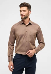 Eterna Businesshemd Braun/Beige/Lila/Grau/Khaki