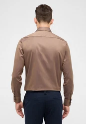 Eterna Businesshemd Braun/Beige/Lila/Grau/Khaki