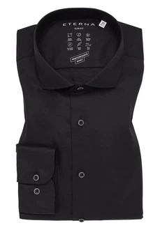 Eterna Businesshemd Schwarz