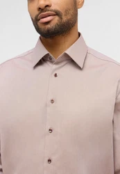 Eterna Businesshemd Lila/Rosa/Beige