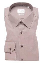 Eterna Businesshemd Lila/Rosa/Beige