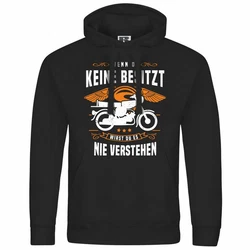 deinshirt Kapuzenpullover Herren Schwarz/Türkis
