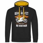 deinshirt Kapuzenpullover Herren Türkis/Schwarz