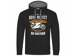 deinshirt Kapuzenpullover Herren Schwarz/Türkis/Braun/Dunkelblau
