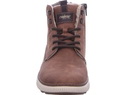 Rieker Stiefelette Schnürstiefel riekerTEX Braun/Beige/Khaki/Dunkelbraun
