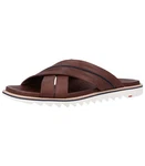Lloyd Pantoletten Glattleder Braun/Dunkelbraun/Dunkelrot/Rot/Bordeaux
