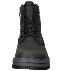 TOM TAILOR Stiefel mit Warmfutter Dunkelgrün/Dunkelgrau/Schwarz