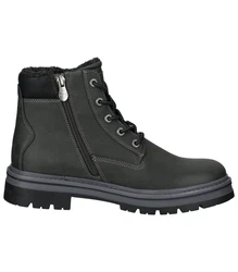 TOM TAILOR Stiefel mit Warmfutter Dunkelgrün/Dunkelgrau/Schwarz