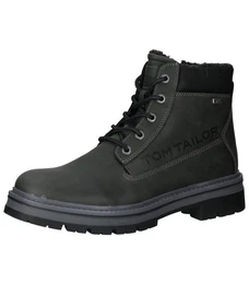 Stiefelette Lederimitat Schnrstiefelette
