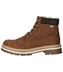TOM TAILOR Stiefel mit Warmfutter Braun/Dunkelbraun/Beige