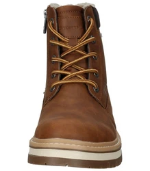 TOM TAILOR Stiefel mit Warmfutter Braun/Dunkelbraun/Beige