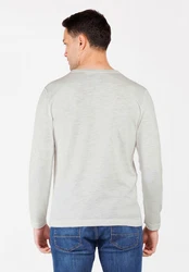 Key Largo Sweatshirt KLANGELO Grau/Khaki/Hellgrün