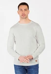 Key Largo Sweatshirt KLANGELO Grau/Khaki/Hellgrün