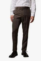 Next Anzughose mit Besatz Khaki/Braun/Grau/Beige/Dunkelgrün/Dunkelbraun