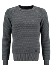 Key Largo Rundhalspullover MST KLROBBIE Dunkelblau/Dunkelgrau/Grau
