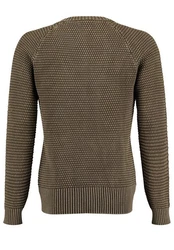 Key Largo Rundhalspullover MST KLROBBIE Dunkelgrün/Khaki