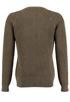 Key Largo Rundhalspullover MST KLROBBIE Dunkelgrün/Khaki