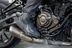 SHIMA SX-6 Motorrad Stiefel Rot/Schwarz